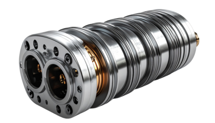 Complex, metallic machine component