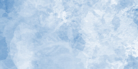Blue pastel marble watercolor texture background,  blue watercolor texture surrounding with various clouds or fog,white backdrop concrete texture,top counter top-view of natural tiles stone in luxury,