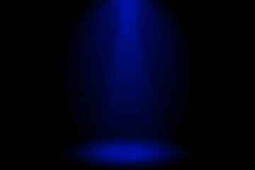 Blue spotlight is in the background of the stage. This high-resolution background will make your work look high-quality.