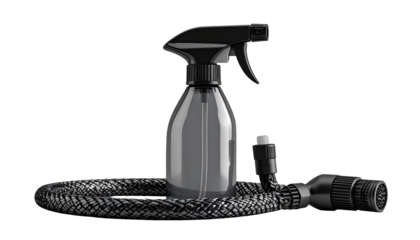 Spray bottle and hose set