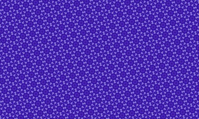 A dense pattern of stylized floral shapes in shades of purple creating a textured background effect