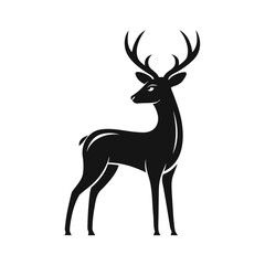 deer silhouette vector