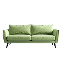 Light lime green sofa