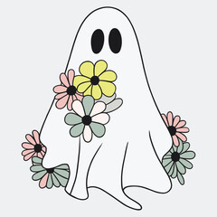 Cute Ghost Halloween Png, Spooky Season Png, Ghost Cat Png, Halloween Png, Reading Ghost Png, Halloween Ghost Png, Halloween Shirt Design