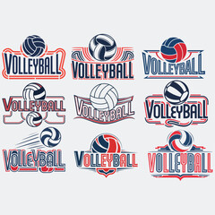 Volleyball SVG, Volleyball Team Template Design, Volleyball Mom SVG, Volleyball Team Shirts Svg
