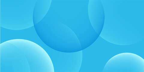 Abstract round blue background. Vector illustration