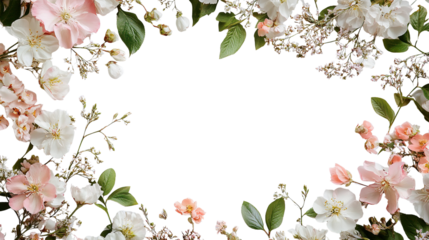 colorful flowers as background