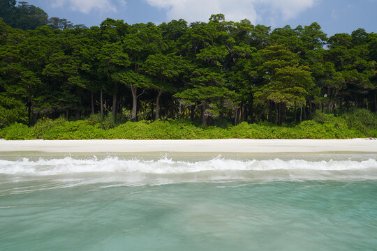 Holiday beach on Andamans, India