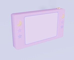 3Dなレトロ調シンプルゲーム機⭐︎