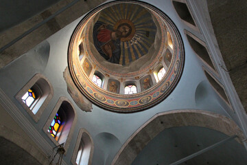 Obraz premium orthodox church (agia varvara) in rethymno in crete in greece