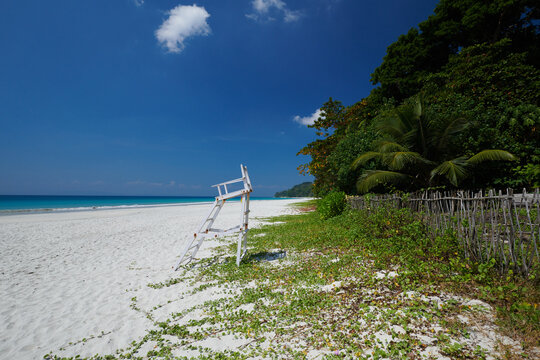Holiday beach on Andamans, India