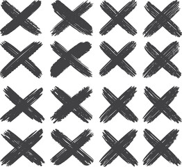 A religious cross, a symbol of faith, a Catholic crucifix illustration