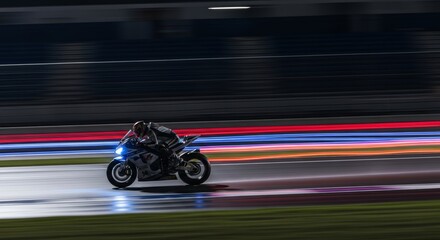 Fototapeta premium superbike racing
