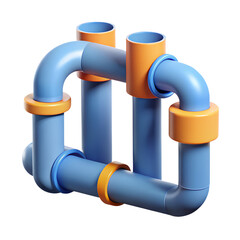 3D Pipeline Icon