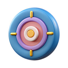 3D Target Icon
