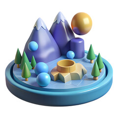 Simulation 3D Icon