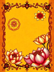 vintage floral background