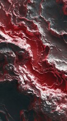 red water background