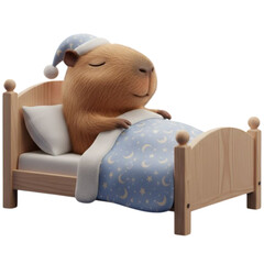 Sleep, Capybara, Sleeping Capybara, Capybara Model, Capybara Element, Capybara Cartoon