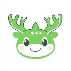 Modern illustration of the Chinese Zodiac featuring a dragon in a flat design icon