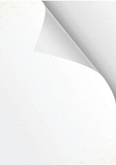 white paper background