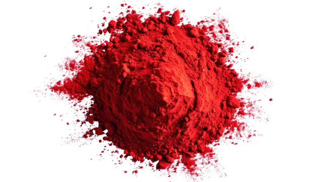 Vibrant red powder explosion (1)