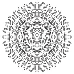 Intricate Mandala Patterns for Adults