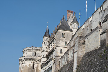 Fototapeta premium Château d'Amboise, Val de Loire, France, Europe