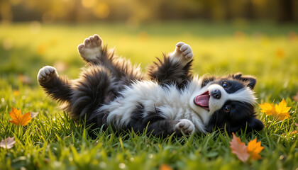 Obraz premium Cute little puppy or cute little dog