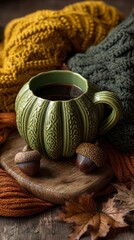 coffee and pupkin