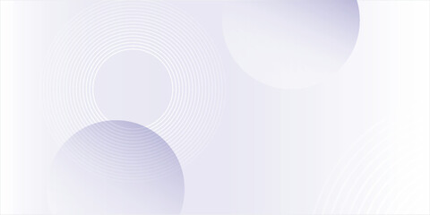 Abstract Lavender and White Paper Texture with Overlapping Circles.