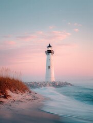 Morning Light at Fenwick Island Lighthouse