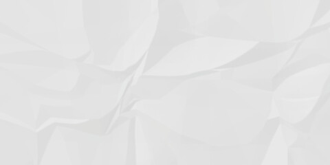 Crumple crushed aged white obsolete rumple craft design. wrinkle ripped creased white crumple aged closeup recycled document grunge paper background.	
