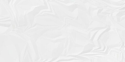 Crumple crushed aged white obsolete rumple craft design. wrinkle ripped creased white crumple aged closeup recycled document grunge paper background.	
