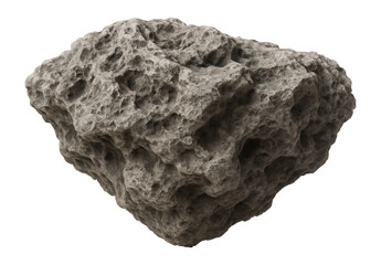 Heavy reef rock on a white background.