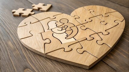 wooden tower of blocks each engraved with a welln