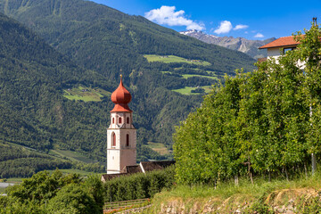 Kirche St. Martin in Tschars im Vinschgau, Südtirol