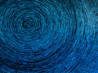 hand drawn blue spiral texture, geometric abstract background