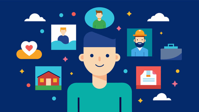 A memory board is a visual representation of our personal history filled with snapshots of our greatest joys and hardest moments.. Vector illustration