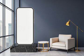 Career recruitment announcement with oversized display mockup illustrating hiring campaigns where companies present vacancies job offers and professional opportunities to attract skilled candidates