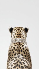 Leopard shot from behind 