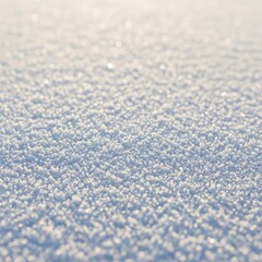 Obraz premium Close Up View of a Snow Covered Surface with Glistening Texture in Winter Season