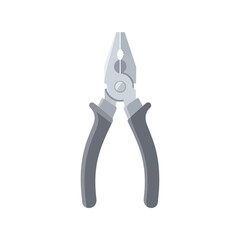 pliers on white background