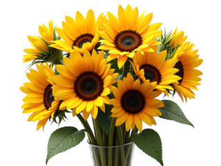 Fototapeta premium a bouquet of sunflowers