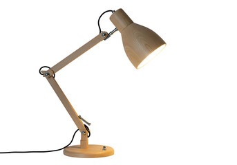 desk lamp isolated on white background