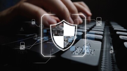 Cyber security protection and cyber security strategies against cyber threats, system hacks,...