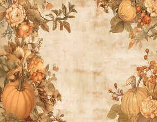 Vintage Paper Water Stain