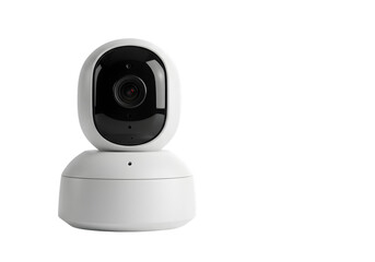 Smart Home Security Camera with Night Vision Isolated on Transparent Background