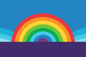 abstract rainbow background