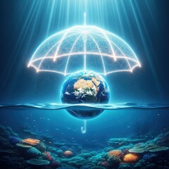 Protecting our precious planet earth from rising waters and environmental hazards